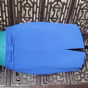 Banana Republic size 4 royal blue pencil skirt